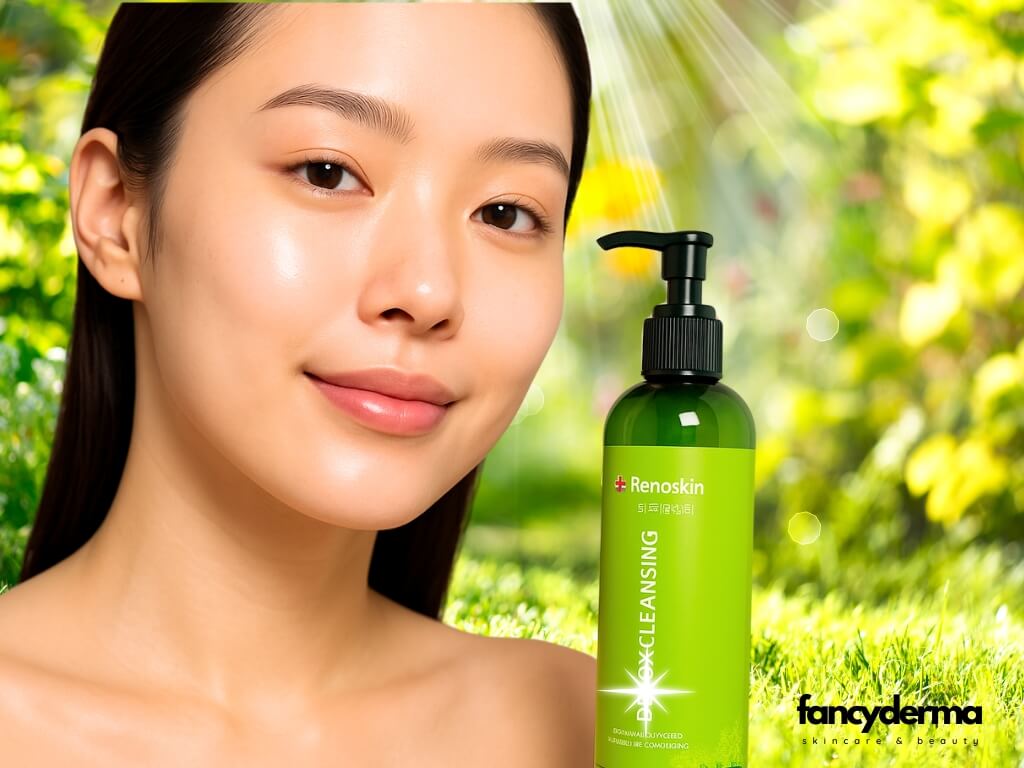 Review Sữa Rửa Mặt Detox Cleansing Renoskin 200ML – Bí Quyết Làm Sạch Sâu, Sáng Da 3 Làn da sáng mịn nhờ Sữa Rửa Mặt Detox Cleansing Renoskin - Fancyderma