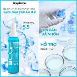 Sữa Rửa Mặt CGF Deep Cleansing Gel 150ML – Làm sạch sâu, chăm sóc da dầu mụn, từ Fancyderma.