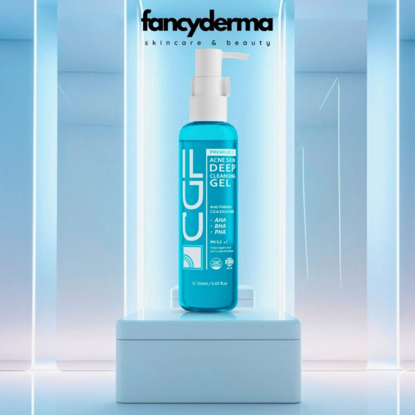 CGF Deep Cleansing Gel 150ML – Sữa rửa mặt cho da dầu mụn, sạch sâu, thương hiệu Fancyderma.