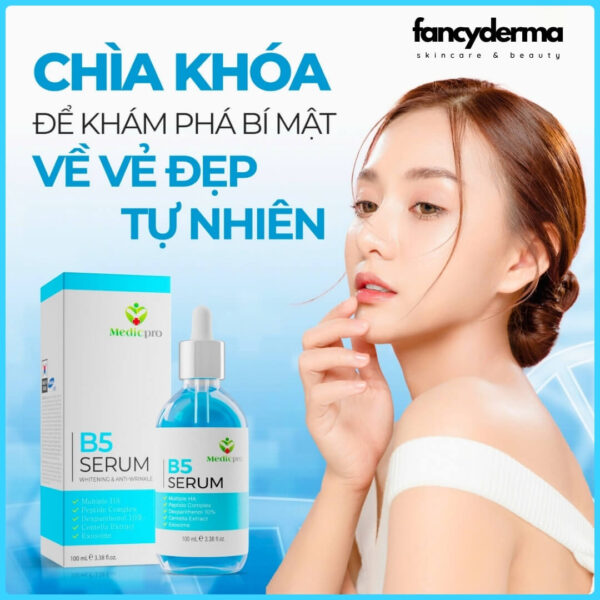 Serum B5 MEDICPRO – dung tích 100ML, thương hiệu CGF, giúp da săn chắc và đàn hồi tốt hơn