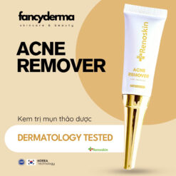Kem Acne Remover Renoskin 10ML vàng kim, thiết kế tiện lợi, giảm viêm, sạch chân lông, đạt chuẩn FDA, từ Fancyderma.