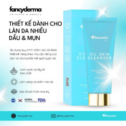 Sữa Rửa Mặt Oil Skin Cleanser Renoskin 100G với thiết kế hiện đại, làm sáng da, dành cho da dầu, phân phối chính hãng bởi Fancyderma.