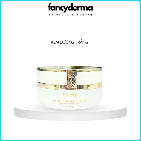 Kem Whitening Skin Ban Ngày Renoskin 33G, làm sáng da, công nghệ Hàn Quốc, phân phối bởi Fancyderma.