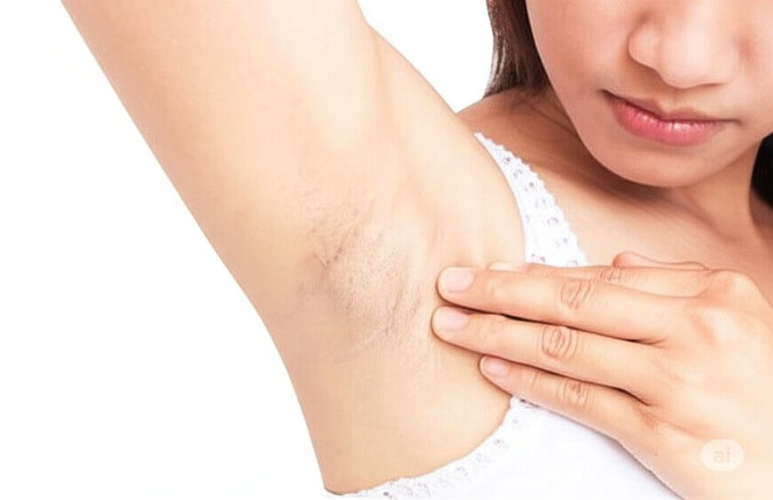Trị Mụn Lưng, Mông, Ngực, Cổ: Mẹo và 6 Sản Phẩm Hiệu Quả 2 Đặc biệt ở nách, cạo lông không đúng cách hoặc sử dụng dao cạo bẩn gây mụn nhọt hoặc viêm