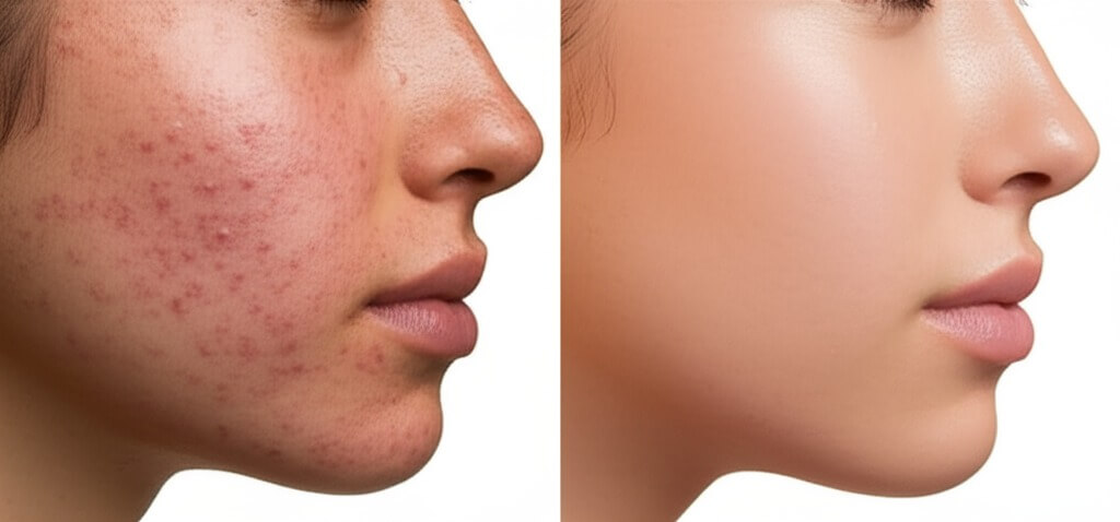 Mụn Tuổi Dậy Thì: 5 Nguyên Nhân và 4 Cách Giải Quyết Cho Thanh Thiếu Niên 1 Làn da mịn màng sau khi trị mụn tuổi dậy thì