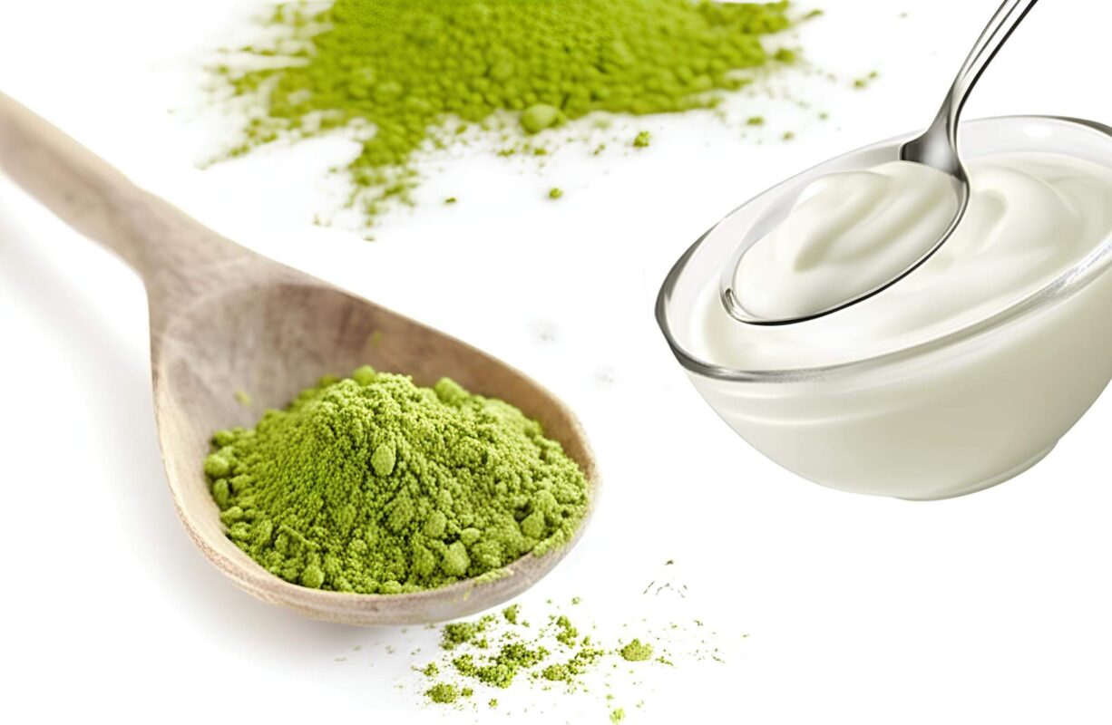 Chế Độ Ăn Uống Cho Da Mụn - 6 Thực Phẩm Nên Ăn và Tránh 2 Thực phẩm tốt cho da mụn: trà xanh và sữa chua