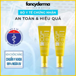 Kem Chống Nắng Thải Độc CGF 70ML, SPF 50+ PA+++, dưỡng ẩm sâu, thương hiệu CGF, từ Fancyderma