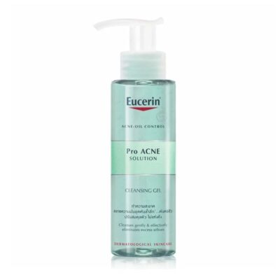 Eucerin Pro Acne Cleansing Gel (Đức), chuyên sản phẩm cho da dầu và mụn