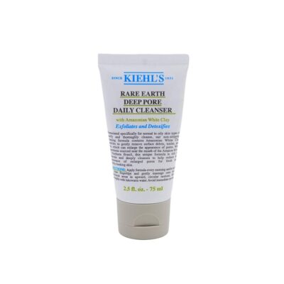 Kiehl’s Rare Earth Deep Pore Daily Cleanser (Mỹ), dòng cao cấp cho da dầu và mụn