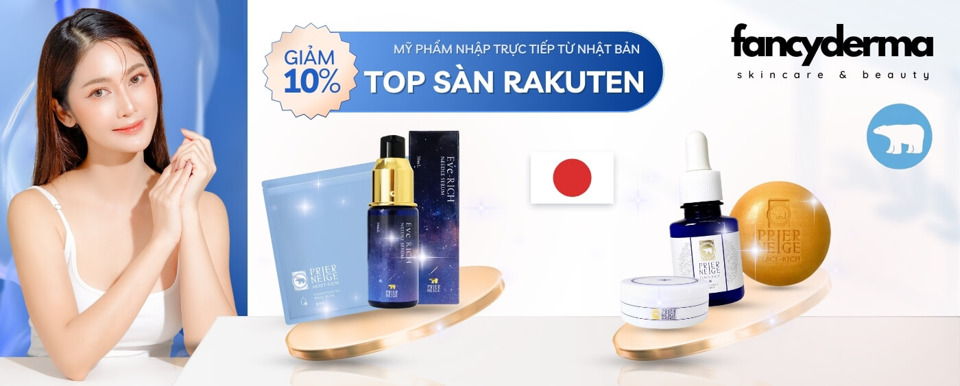 Fancyderma - Mỹ Phẩm Nhật Bản - Shirokuma - Top Sàn Rakuten - Nhập Trực Tiếp Từ Nhật