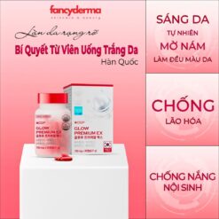 Viên Uống Trắng Da CGF GLOW AND BEAUTY PREMIUM EX, Trắng Da Toàn Thân, Mờ Thâm Nám, Đẹp Da 21g 15 Thành phần viên uống trắng da CGF Glow Premium EX với Glutathione, L-Cystine và chiết xuất dương xỉ, tối ưu cho làn da sáng mịn - Mua chính hãng tại Fancyderma