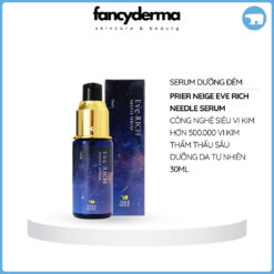Hộp tinh chất vi kim Prier Neige Eve Rich, serum trắng da hỗ trợ mờ nếp nhăn và cấp ẩm sâu