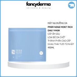 Hộp mặt nạ dưỡng da Preier Neige Moist Rich, mặt nạ Nhật cấp ẩm sâu và tái tạo da.