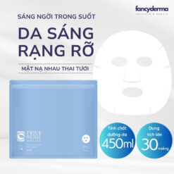 Mặt nạ cấp ẩm Preier Neige Moist Rich, mặt nạ nhau thai an toàn cho da nhạy cảm.