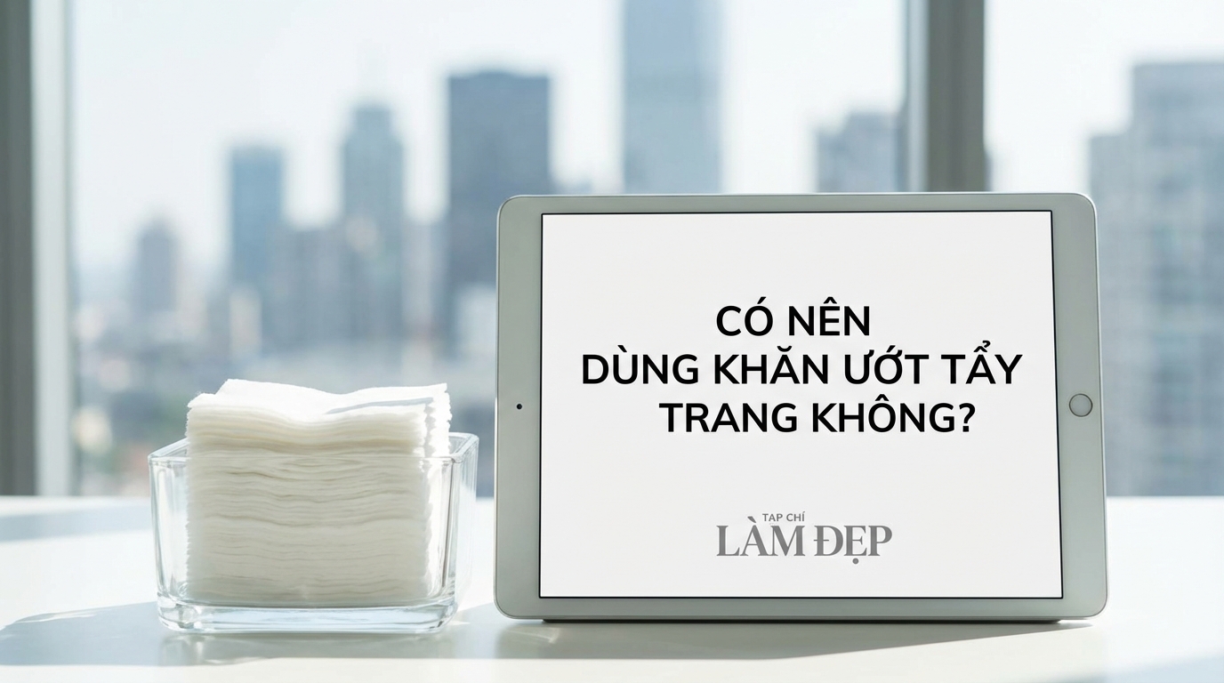 Cấu tạo và các thành phần hóa học thường gặp trong khăn ướt tẩy trang
