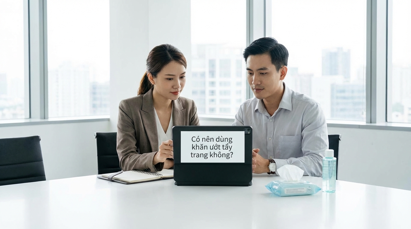 Hình ảnh mô phỏng tổn thương hàng rào bảo vệ da và nếp nhăn vùng mắt do chà xát