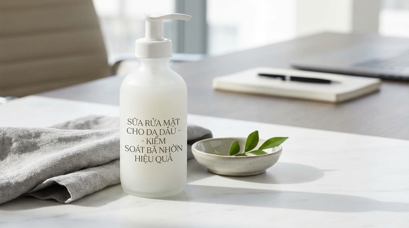 Kỹ thuật tạo bọt và massage mặt đúng cách theo chiều xoắn ốc