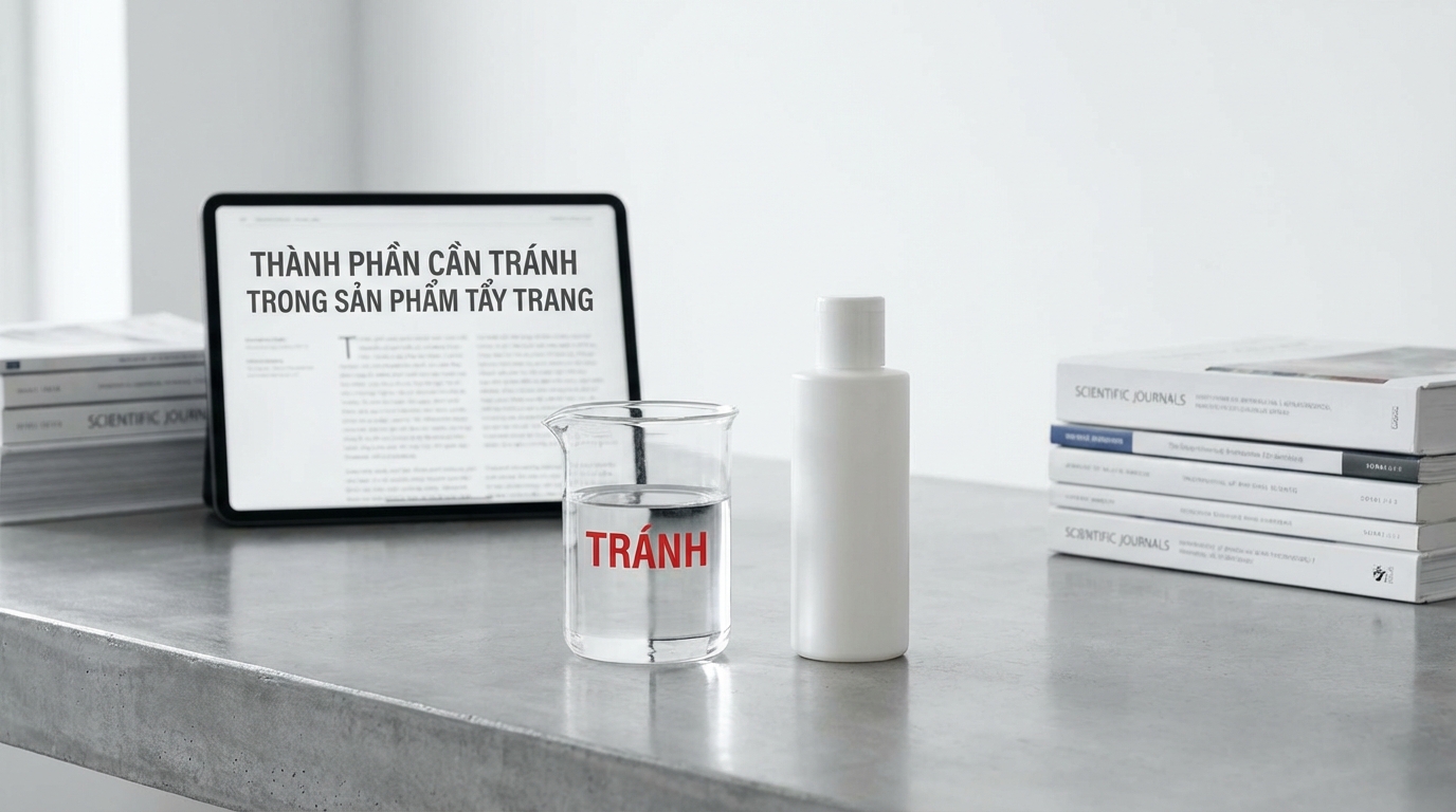 So sánh sự khác biệt hóa học giữa cồn khô và cồn béo trong mỹ phẩm