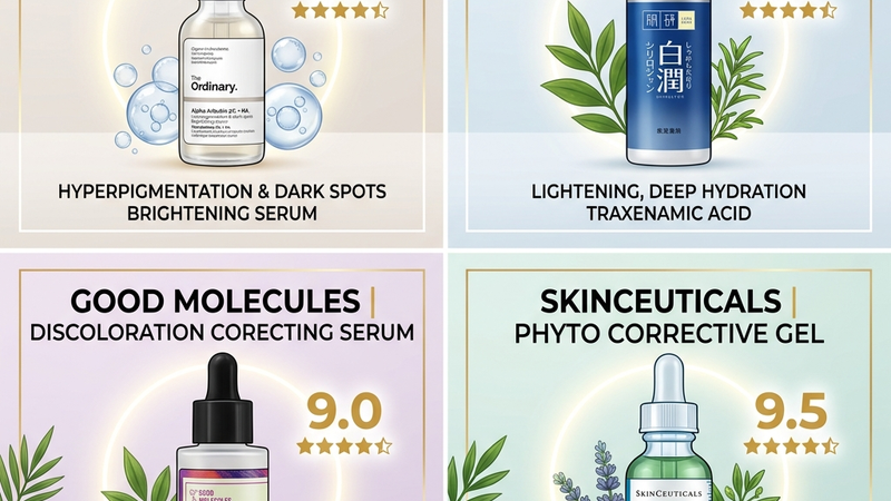Top sản phẩm alpha arbutin tốt nhất 2026