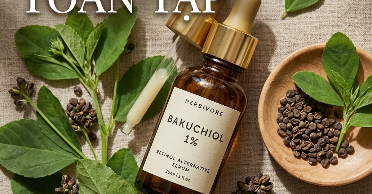 Bakuchiol retinol tự nhiên cho da nhạy cảm