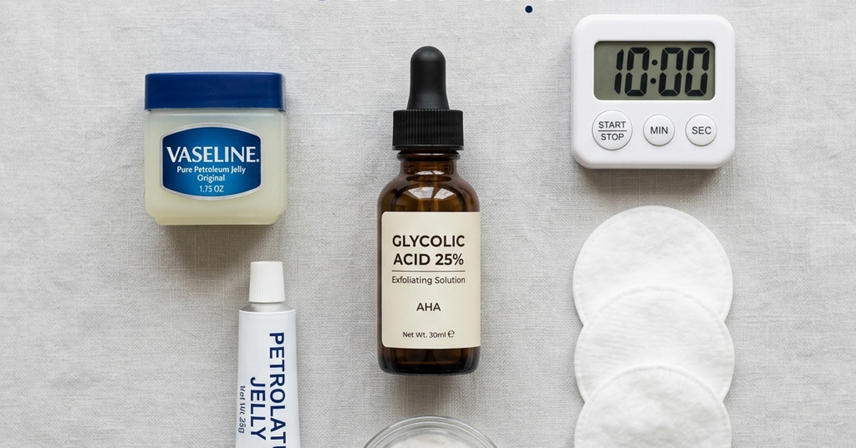 Chemical peel peel da hóa học an toàn