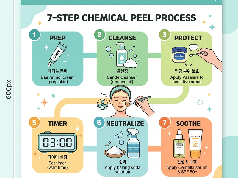 7 bước peel da tại nhà