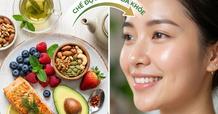 Chế độ ăn cho da khỏe mạnh 15 thực phẩm vàng