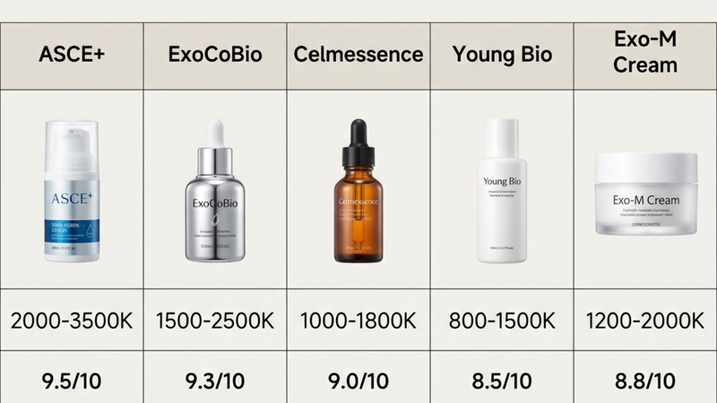 Top sản phẩm exosome tốt nhất 2026