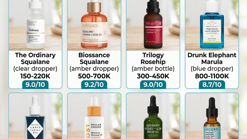 Top face oil tốt nhất 2026
