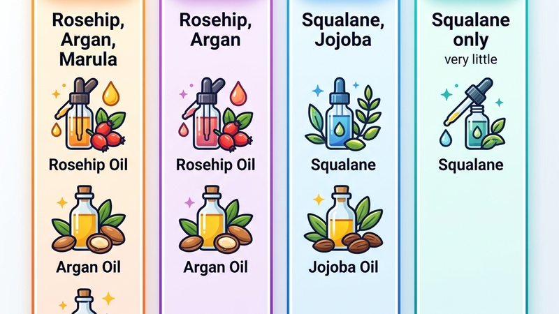 Face oil cho từng loại da