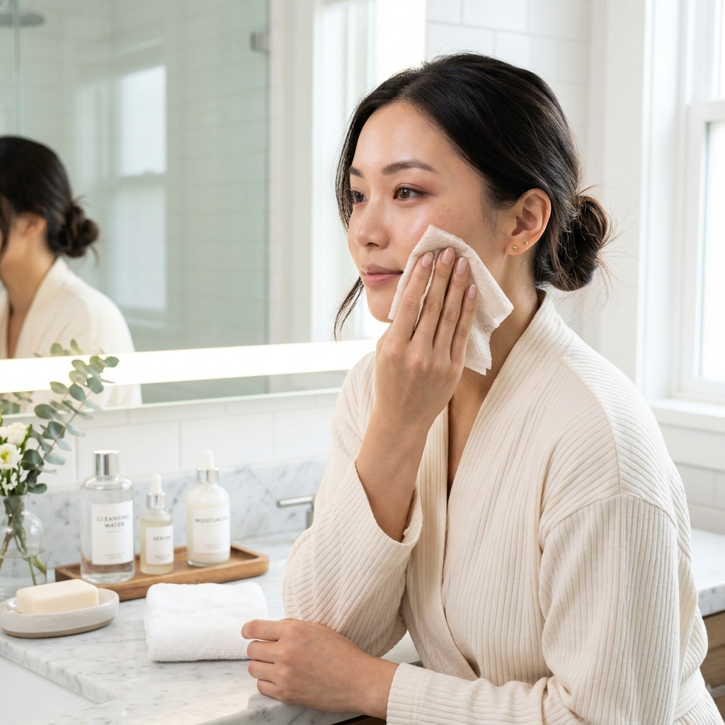 Cách sử dụng khăn tẩy trang đúng 5 bước