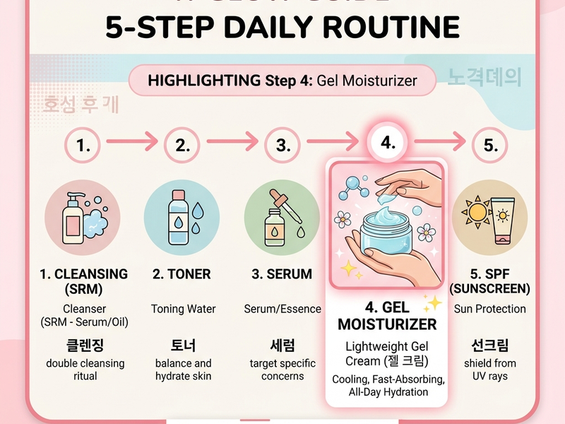 Thứ tự dùng kem dưỡng ẩm đúng