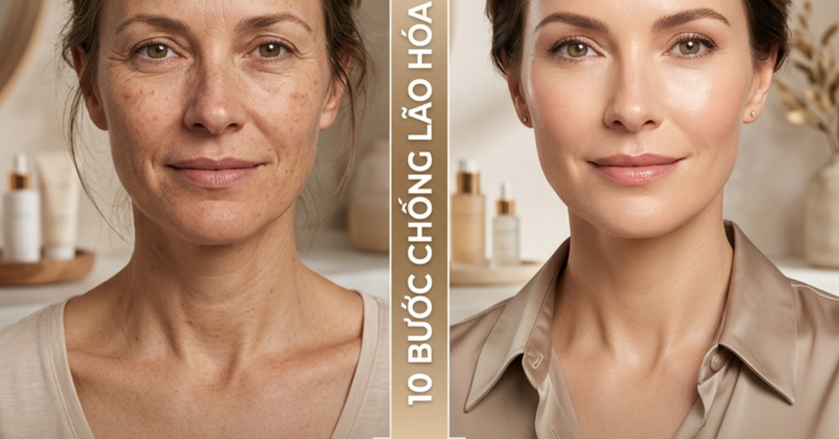 Skincare cho tuổi 40 chống lão hóa chuyên sâu