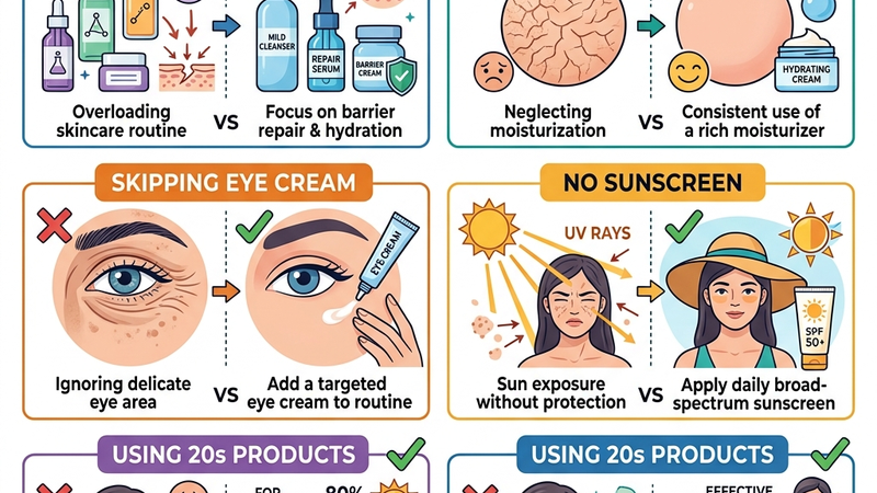 5 sai lầm skincare tuổi 40+
