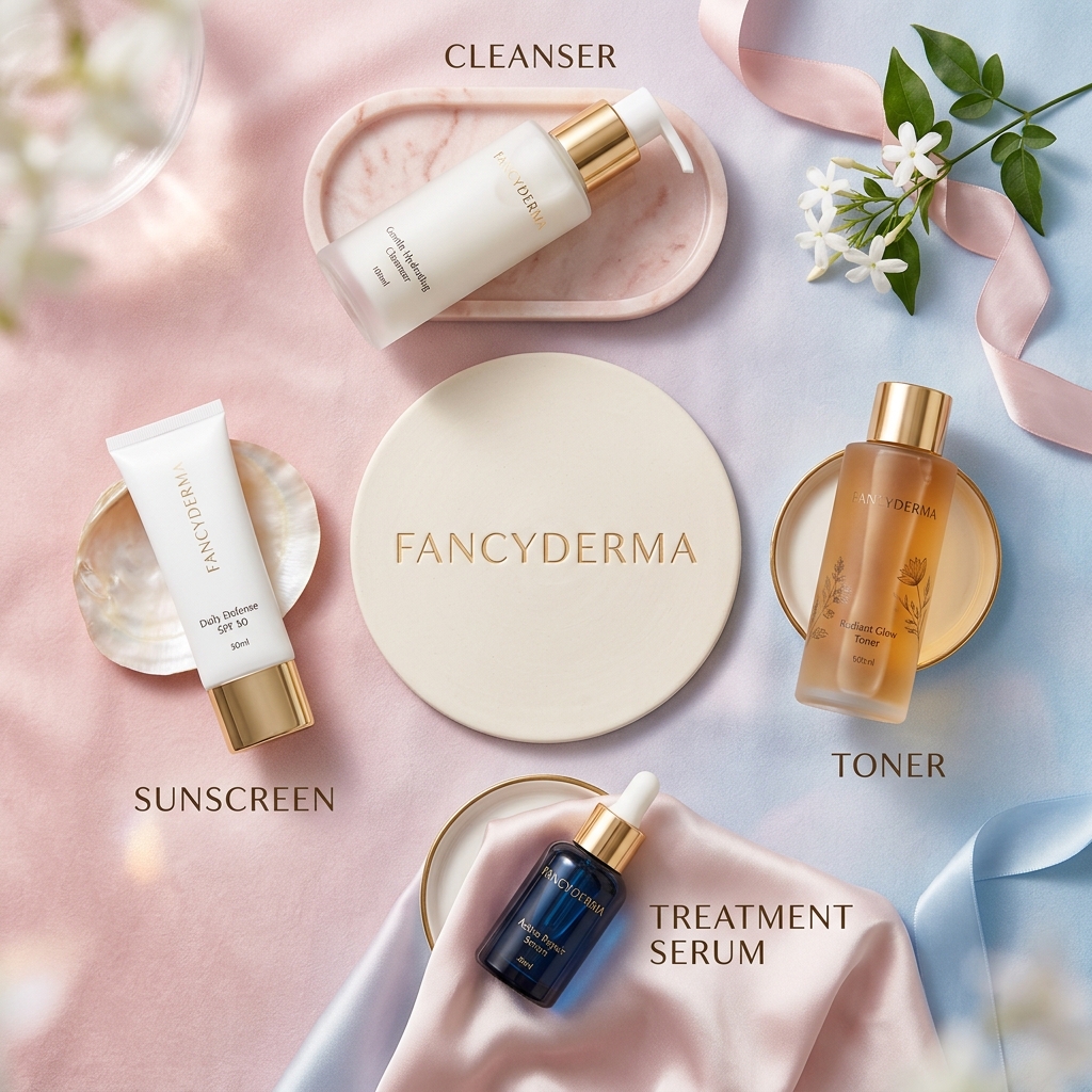 Các bước chăm sóc da mụn chuẩn y khoa từ Fancyderma
