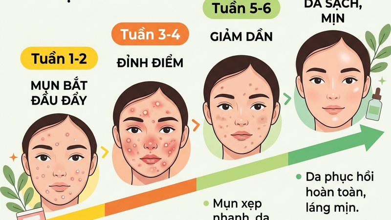 Timeline purging kéo dài bao lâu
