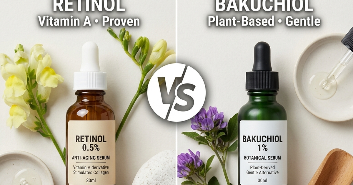 Retinol vs Bakuchiol so sánh