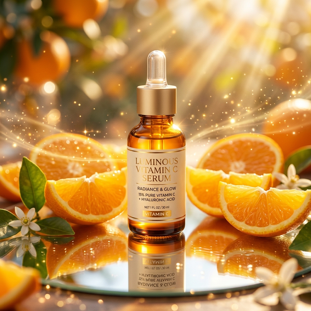 Sử dụng Serum Vitamin C nguyên chất làm mờ thâm đen PIH nhanh chóng