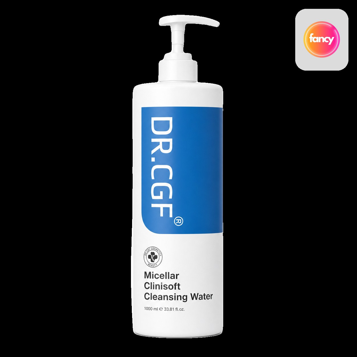 Nước Tẩy Trang DR.CGF Micellar Clinisoft Cleansing Water, Hỗ Trợ Làm Sạch Dịu Nhẹ Và Cấp Ẩm 1000ML - hình minh họa Fancyderma 1