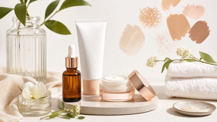 Bộ sản phẩm skincare hỗ trợ chăm sóc thâm nám an toàn