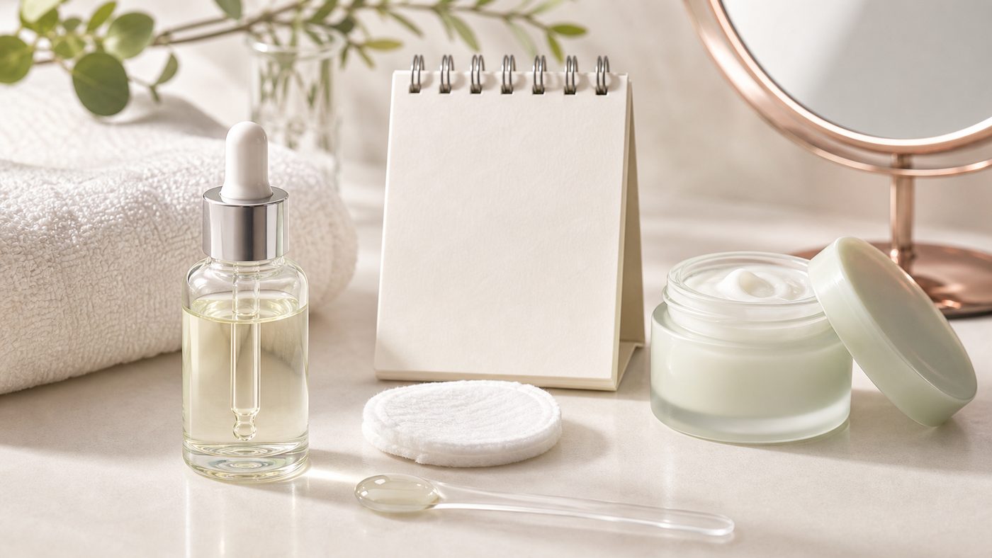 Patch test serum dưỡng sáng trước khi dùng cho toàn mặt