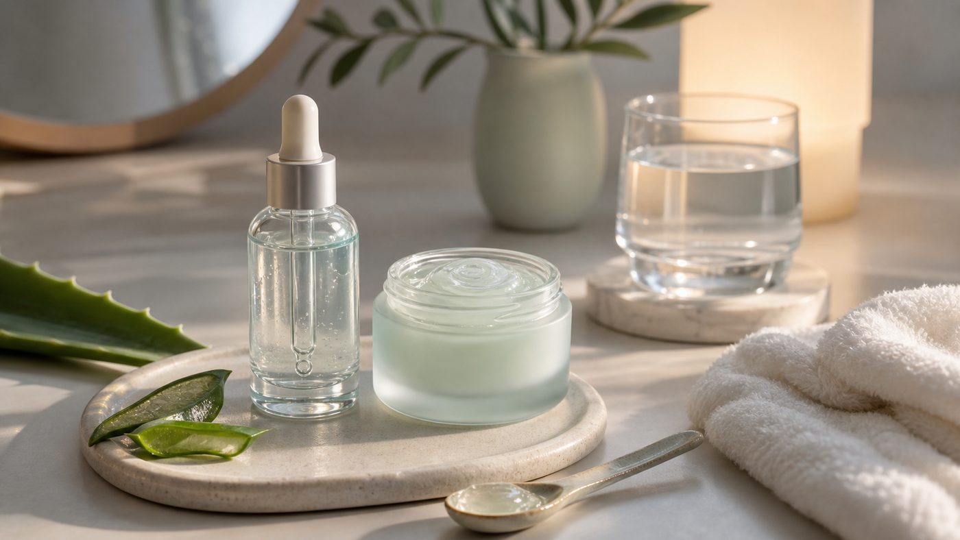 Routine Chống Nắng Cho Da Nám, Thâm Sau Mụn 3 Routine phục hồi buổi tối sau một ngày chống nắng
