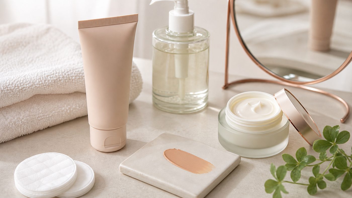 Patch test kem chống nắng nâng tone trước khi dùng trên da treatment
