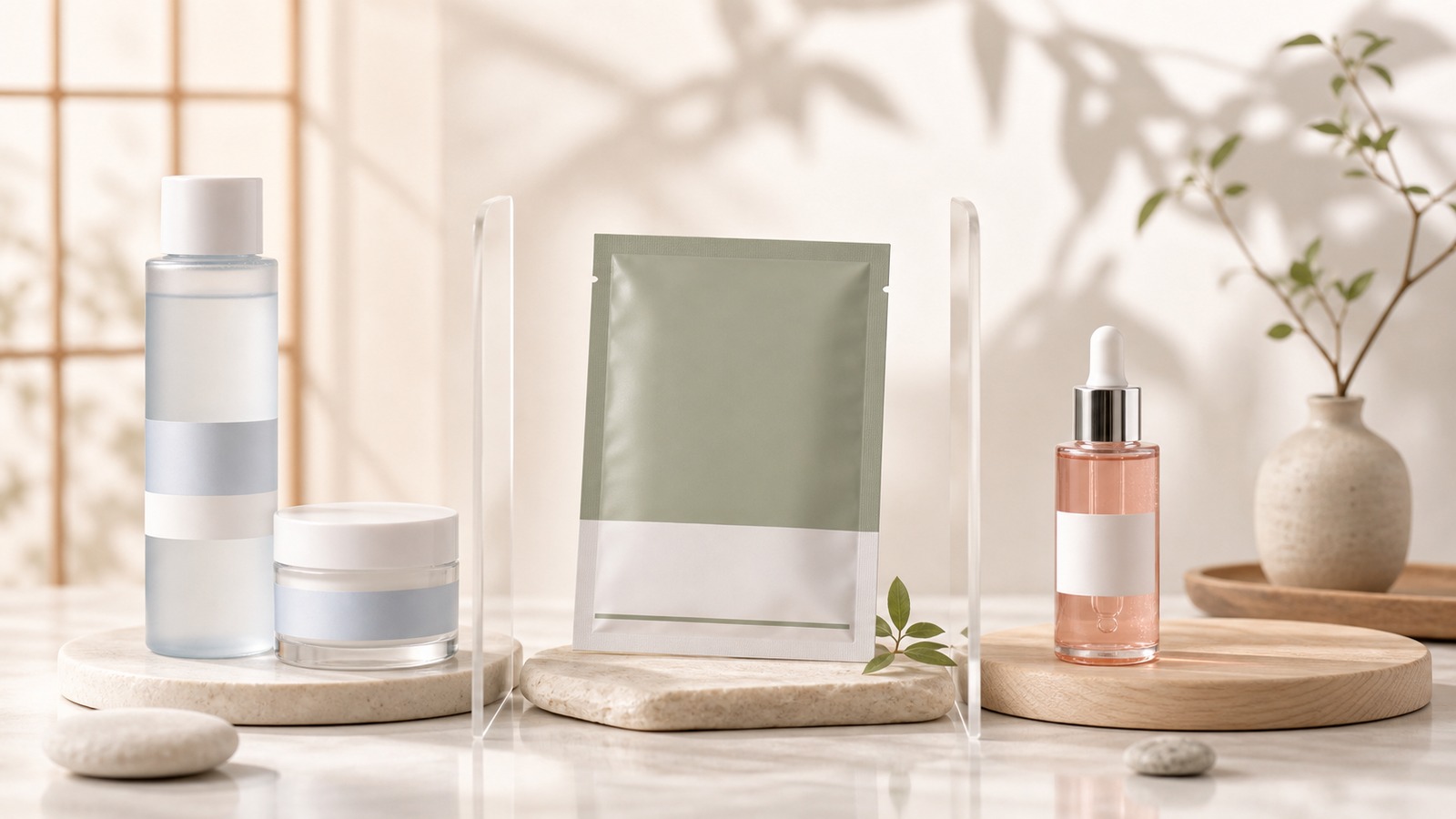 Serum dưỡng sáng kết hợp routine bảo vệ da ban ngày