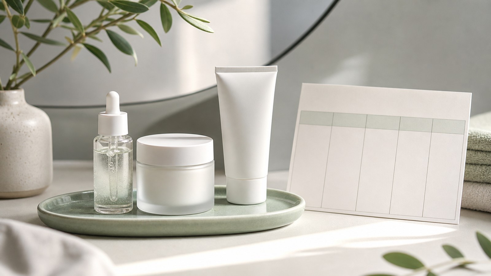 Sản Phẩm Hỗ Trợ Mờ Thâm Nám Nào Nên Chọn Cho Da Nhạy Cảm? 3 Routine dưỡng sáng chậm cho da nhạy cảm với serum kem dưỡng và chống nắng