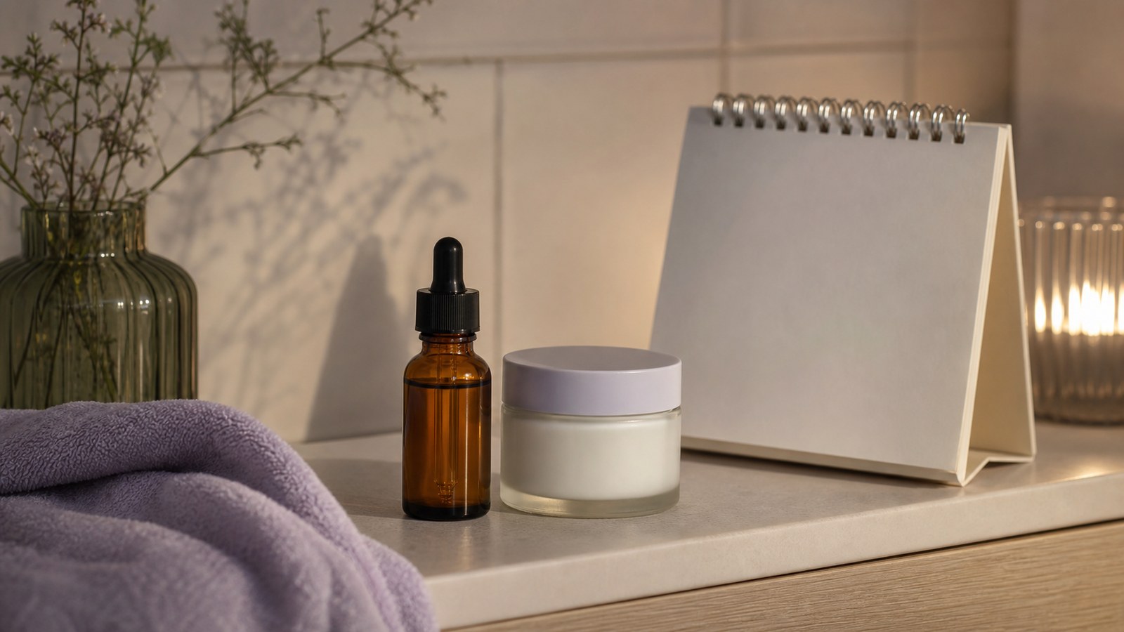 Serum retinol không nhãn cạnh kem dưỡng trong routine dùng chậm