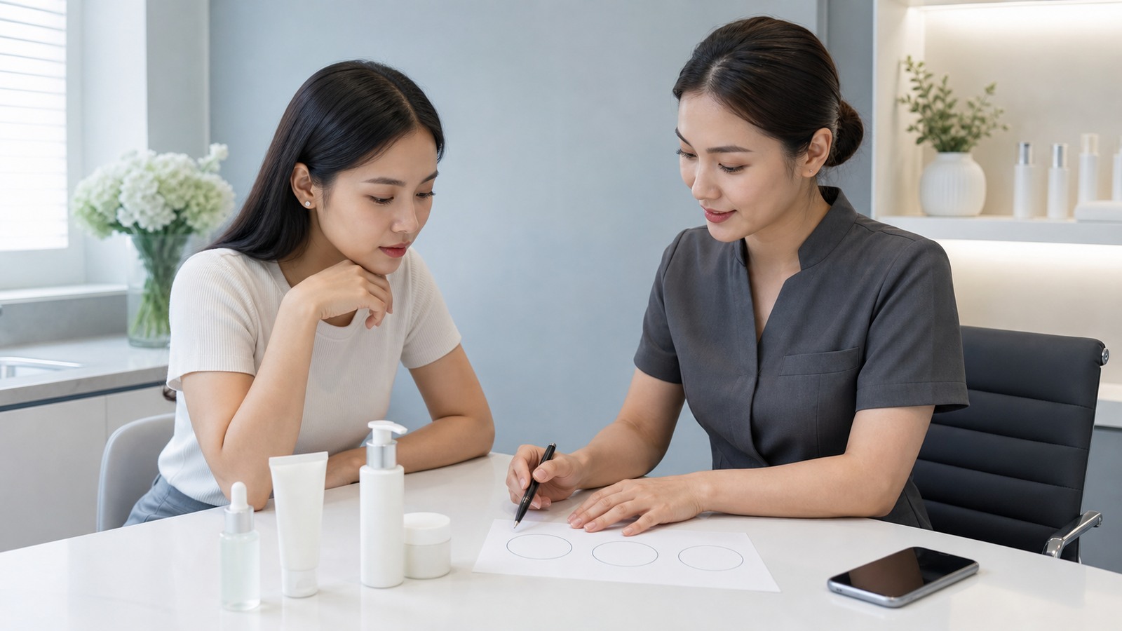 Khi Nào Chuyển Từ Calm Reset Sang Barrier Build? 3 Buổi follow-up Barrier Build với tư vấn viên sản phẩm không nhãn và tracker trống