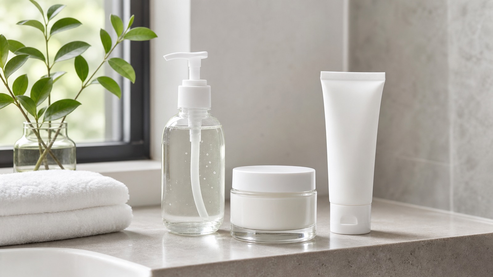 Thoa Gì Cũng Xót: Nên Rút Routine Theo Thứ Tự Nào? 2 Routine tối giản gồm làm sạch dịu nhẹ dưỡng ẩm và chống nắng không nhãn